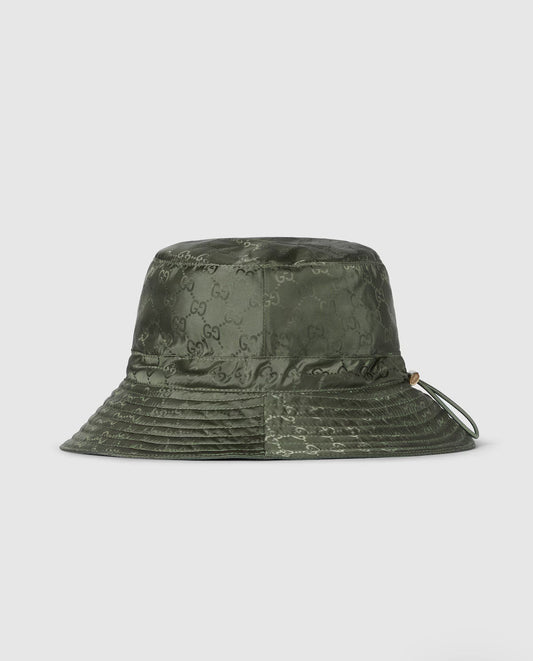 Chapeau bob réversible en nylon GG - GUCC° casquette (2)