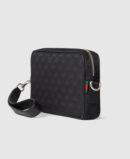 Sac à bandoulière en toile GG petit format - #3