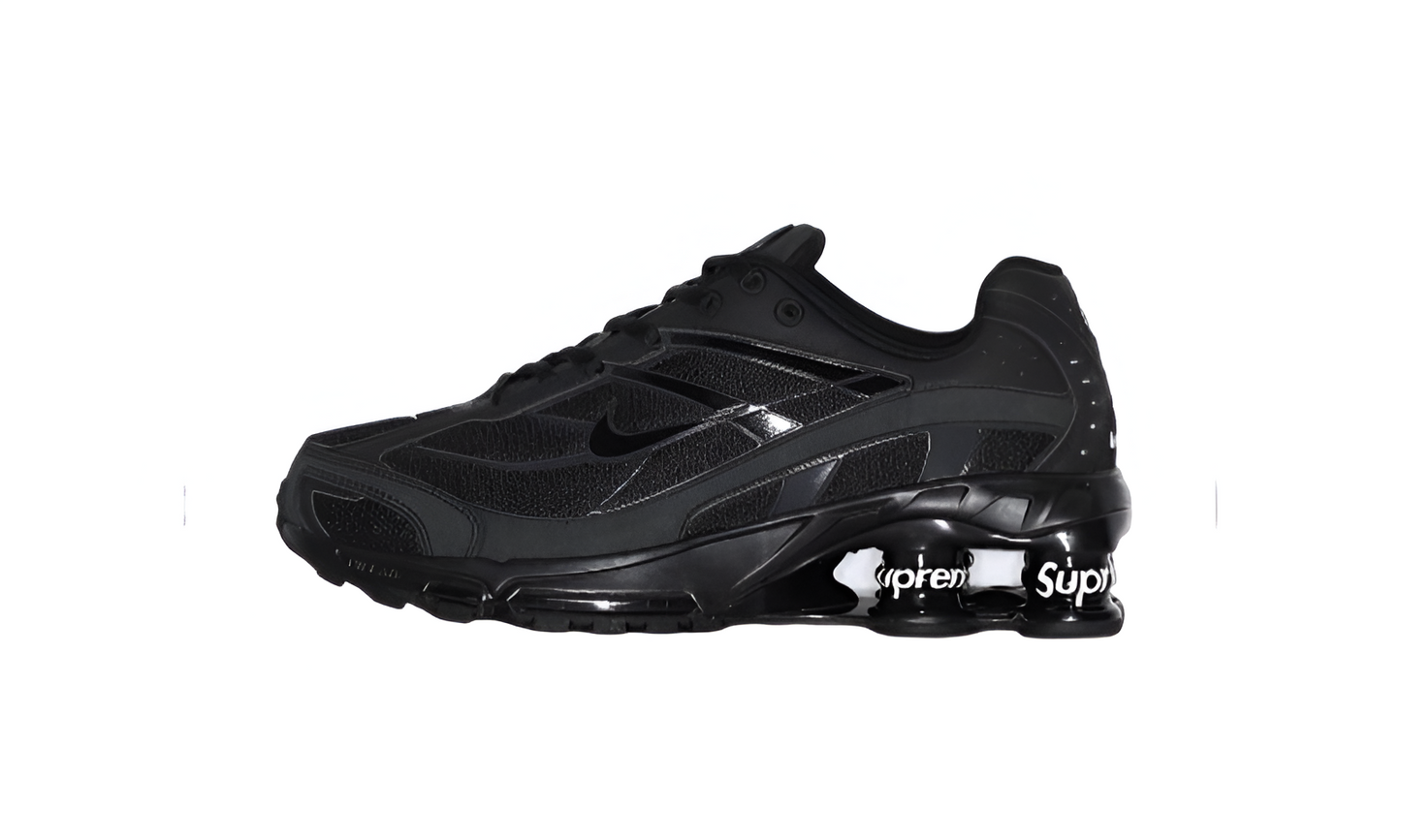 N°KE® x SUPR°ME® Shox Ride 2 Black