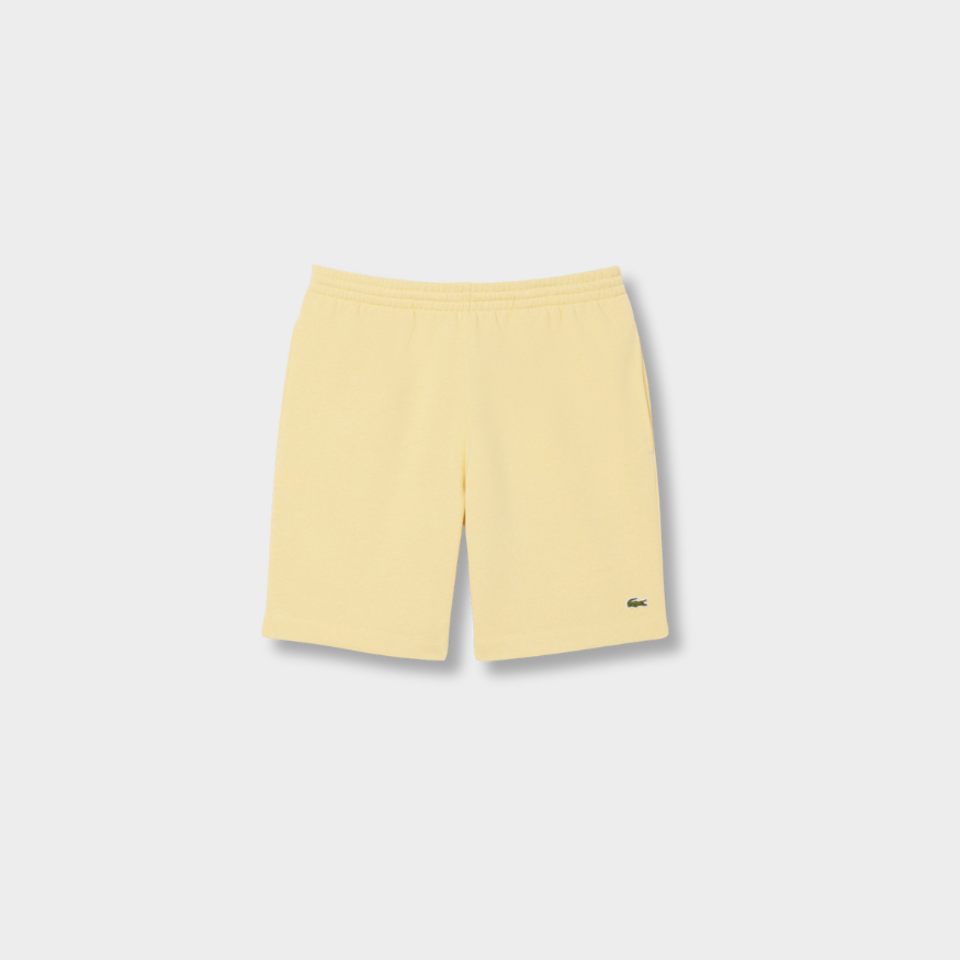 Ensemble short/t-shirt Lac*ste Jaune