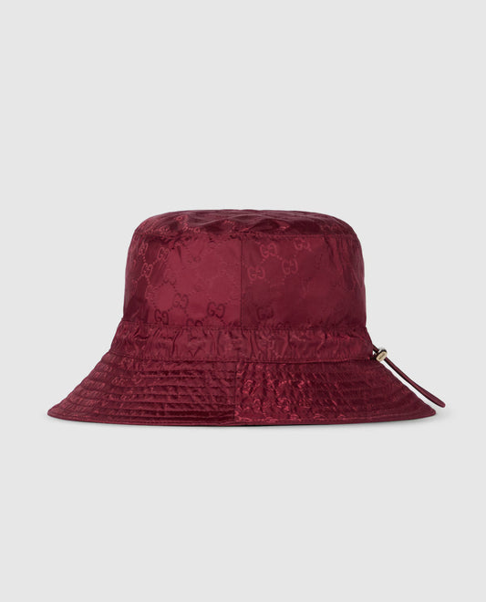 Chapeau bob réversible en nylon GG - GUCC° casquette