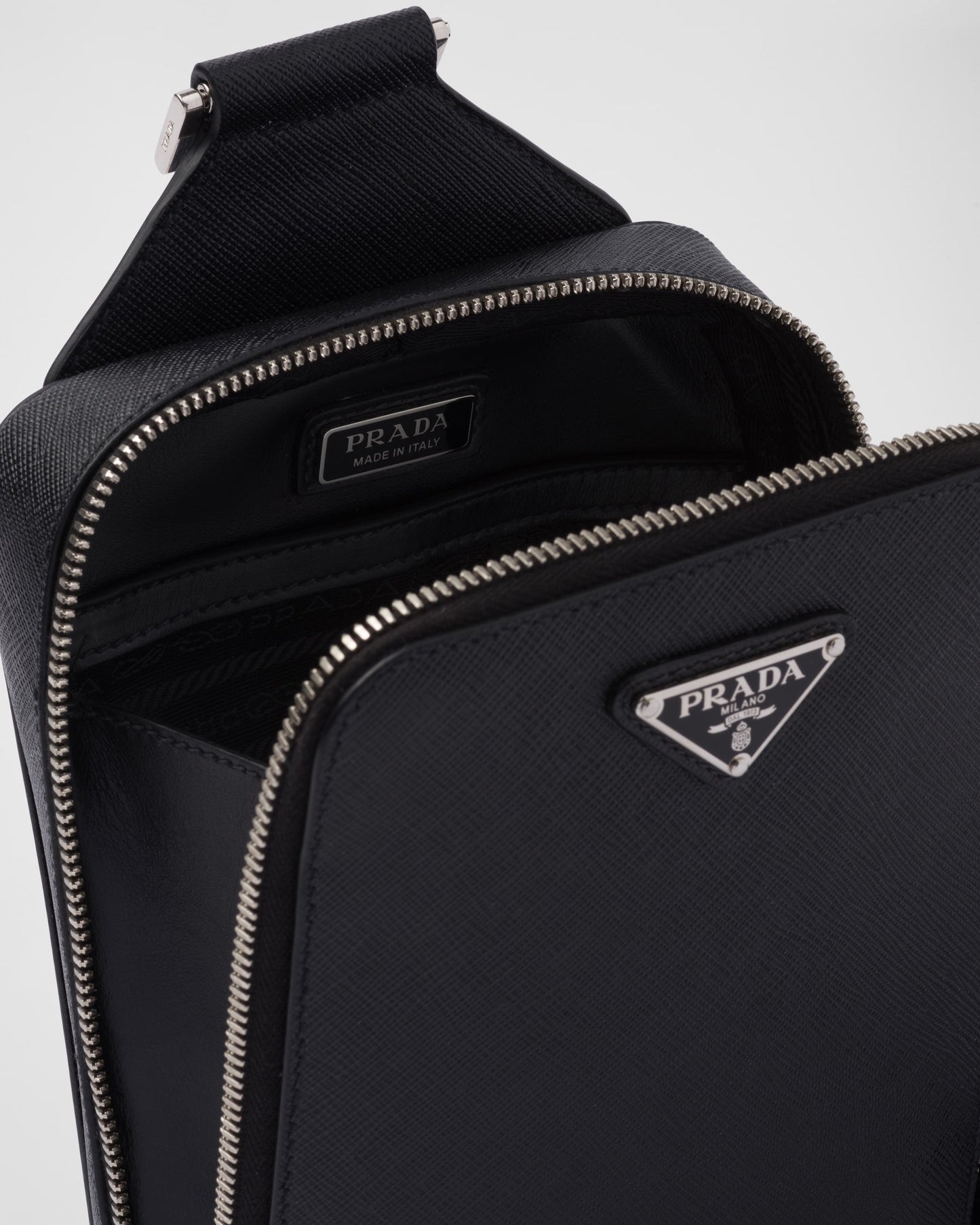 Sac PRDA Brique en cuir Saffiano - #3