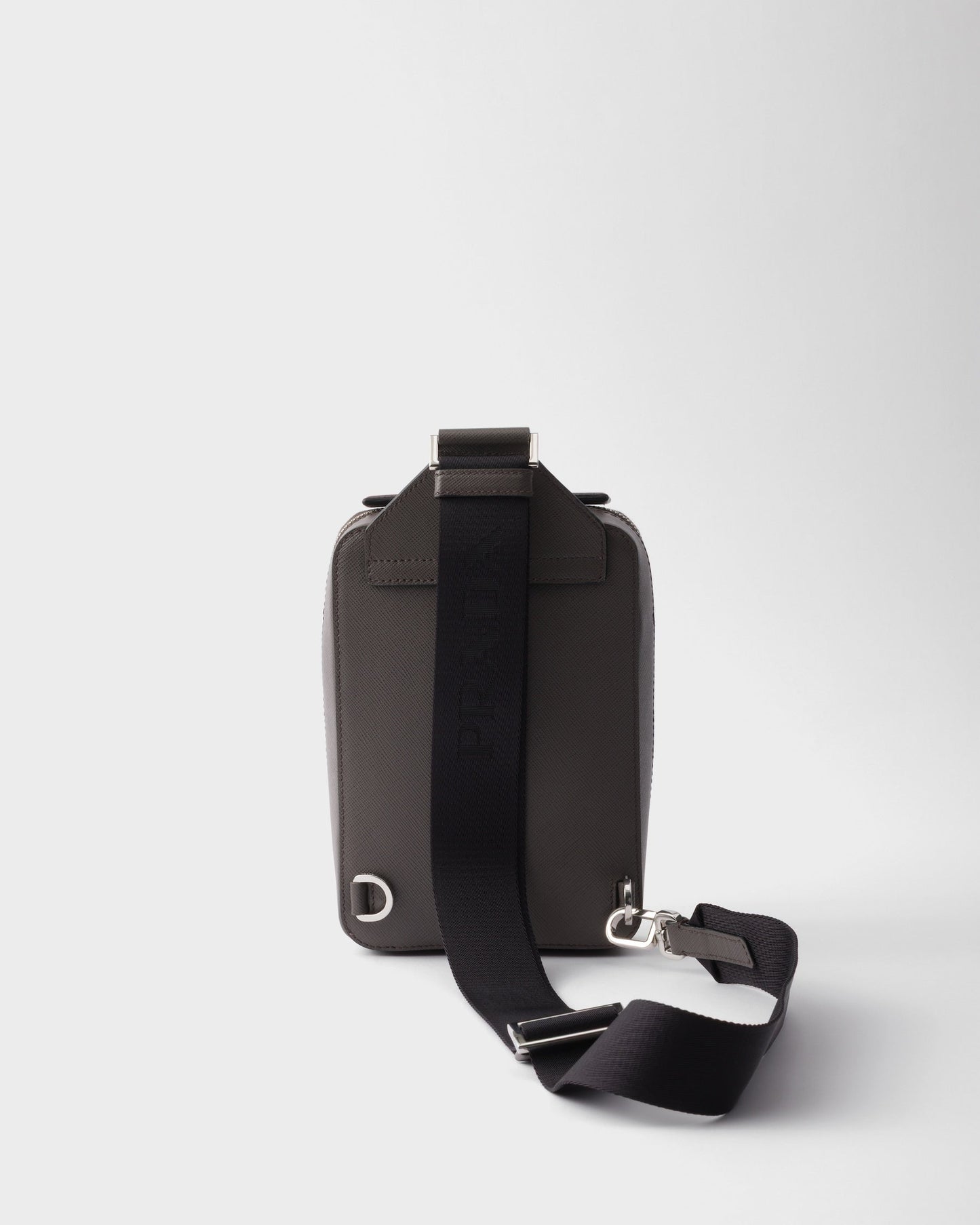 Sac PRDA Brique en cuir Saffiano - #4