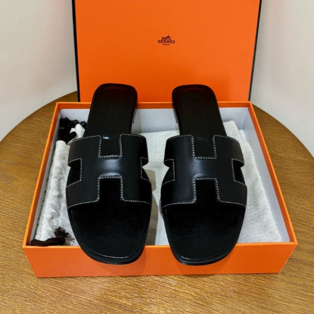 HERM°S - Claquettes Noir