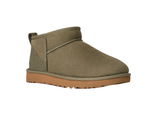 U°G Femme Botte Classic Ultra Mini Vert