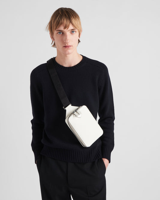 Sac PRDA Brique en cuir Saffiano - #1
