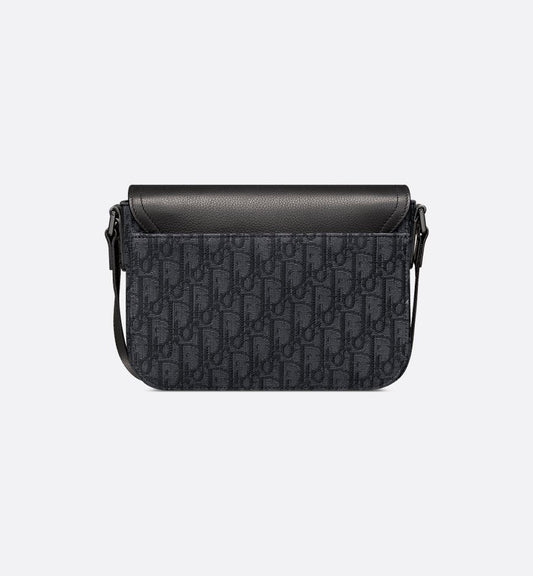 Sac Messenger à rabat Saddle Small Noir