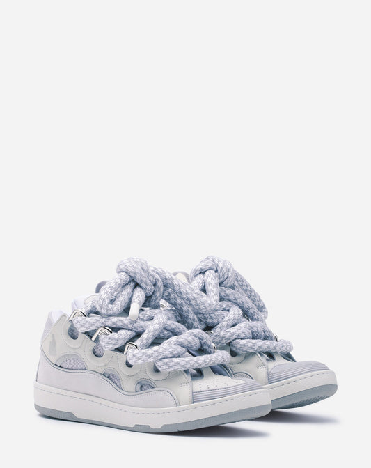 LANV°N WITH SNAKE LACES BLANC