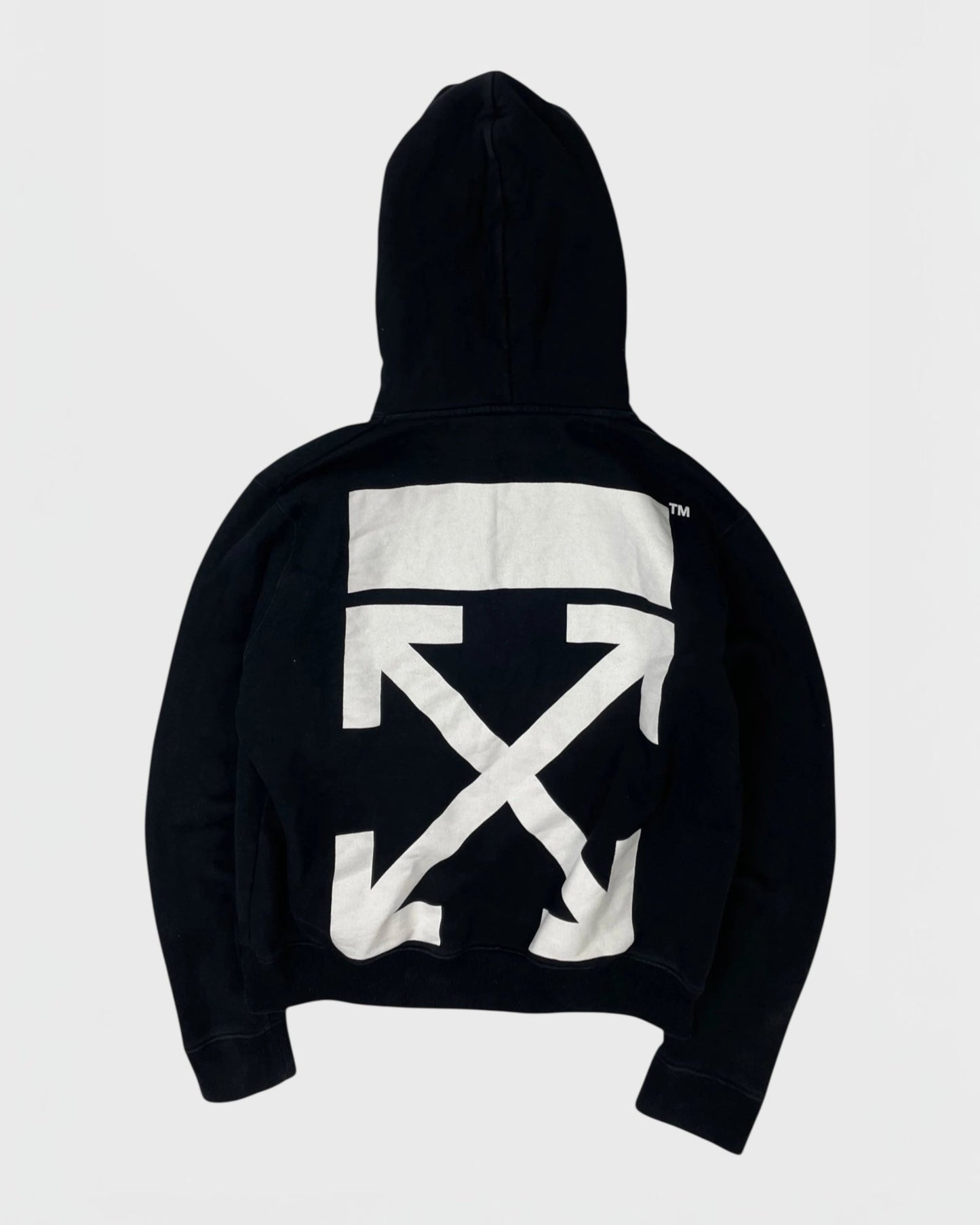 OFF-WH°TE pull à capuche - Noir (5)