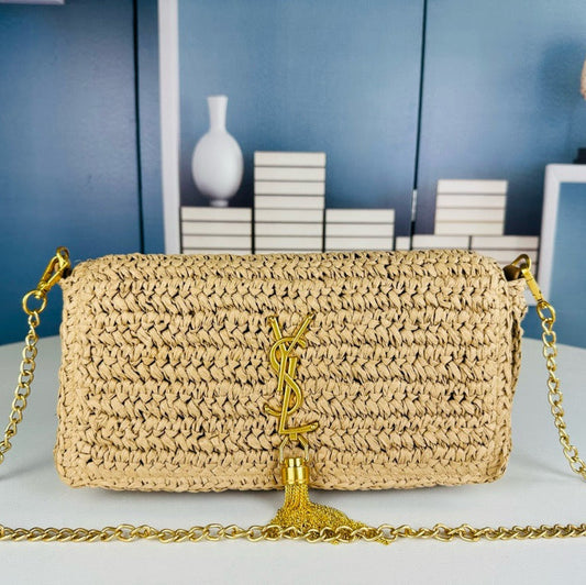Y°SL - KATE 99 TASSEL IN RAFFIA