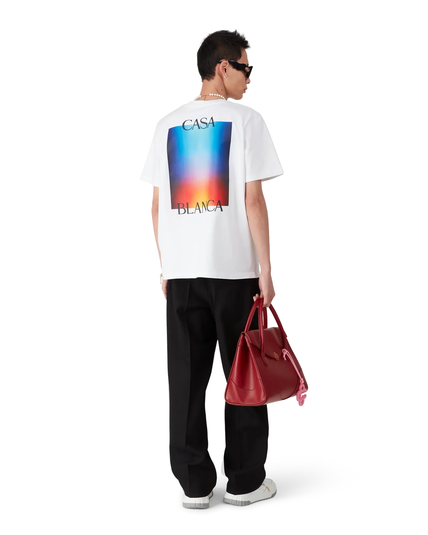 Gradient Casa Logo T-Shirt - CASABL°NCA (2)