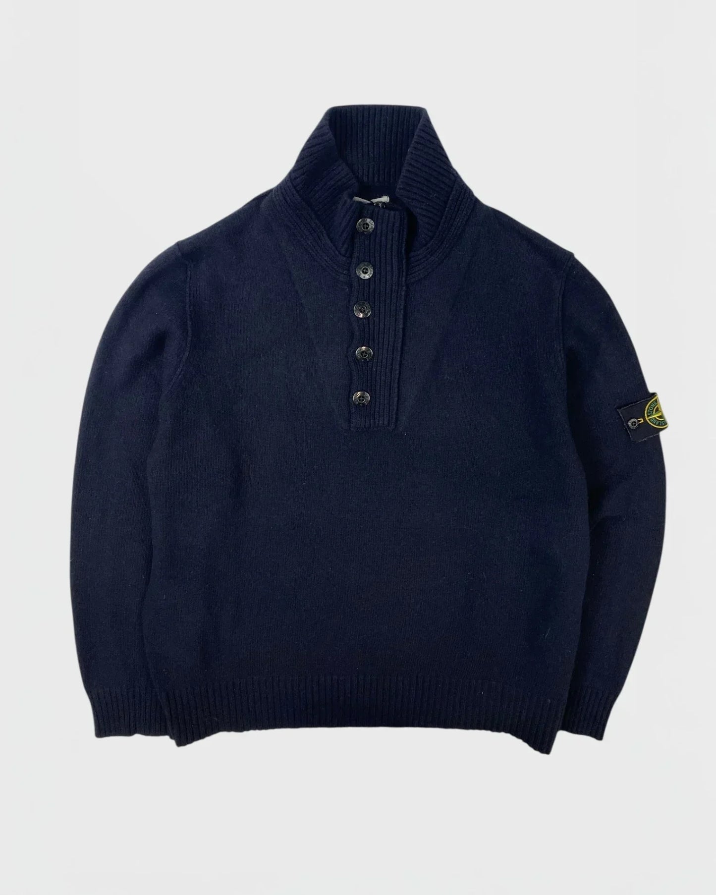 ST°NE ISLAND pull half zip - Noir