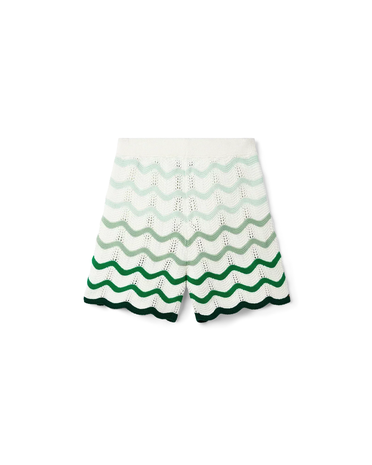 Wavy Gradient Crochet Shorts - CASABL°NCA (2)