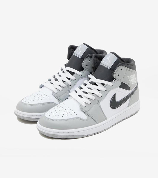 AIR J°RDAN 1 Mid Light Smoke Grey Anthracite