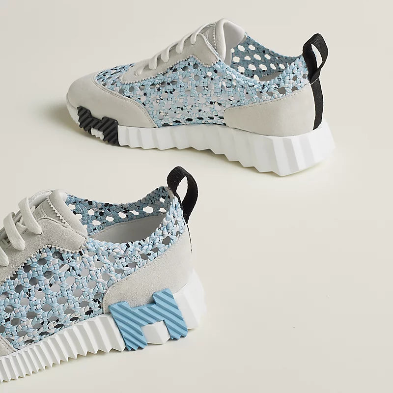 Sneakers HERM°S bleu clair / blanc