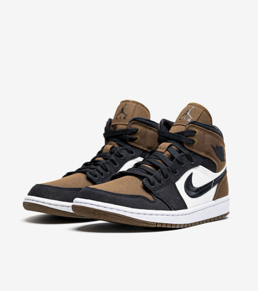 J°RDAN 1 Mid Olive Toe (Women's)