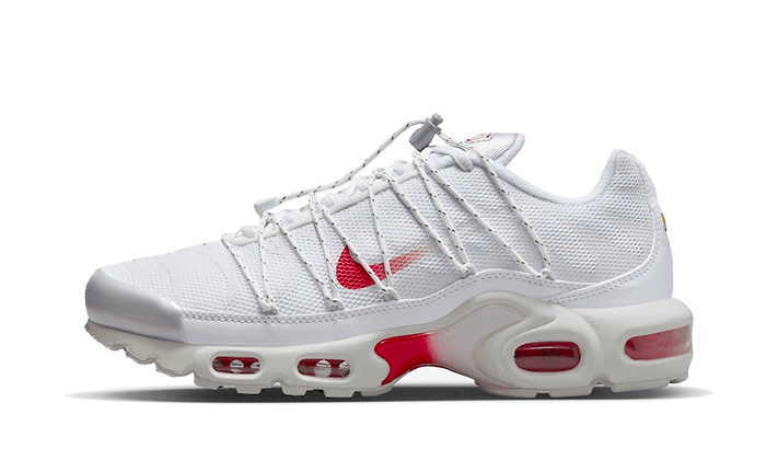 N°KE® Air Max Plus Utility White Silver Red