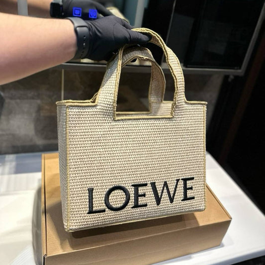 L°EWE - Font Tote Petit en raphia