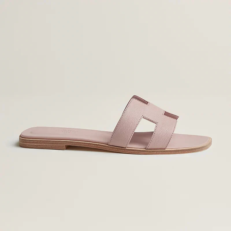HERM°S - Claquettes Rose porcelaine