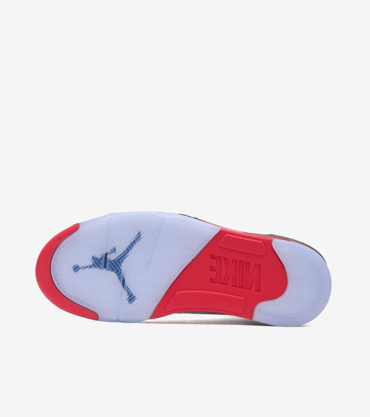 J°RDAN 5 Retro Fire Red Black Tongue