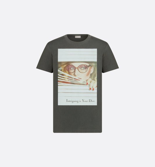 T-shirt imprimé DI°R Heritage, coupe regular - DI°R T (2)
