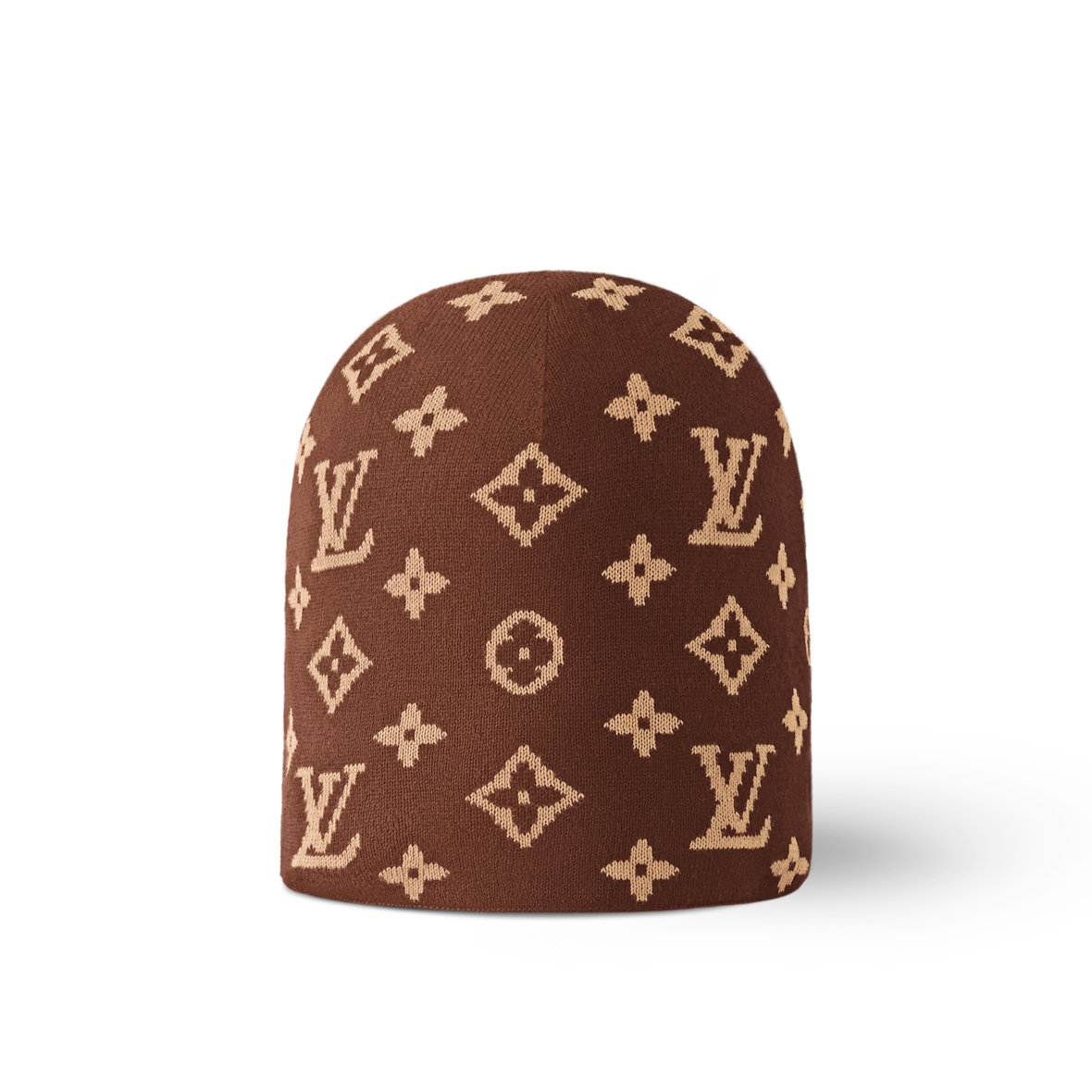 Bonnet L°V Fit Monogram Marron