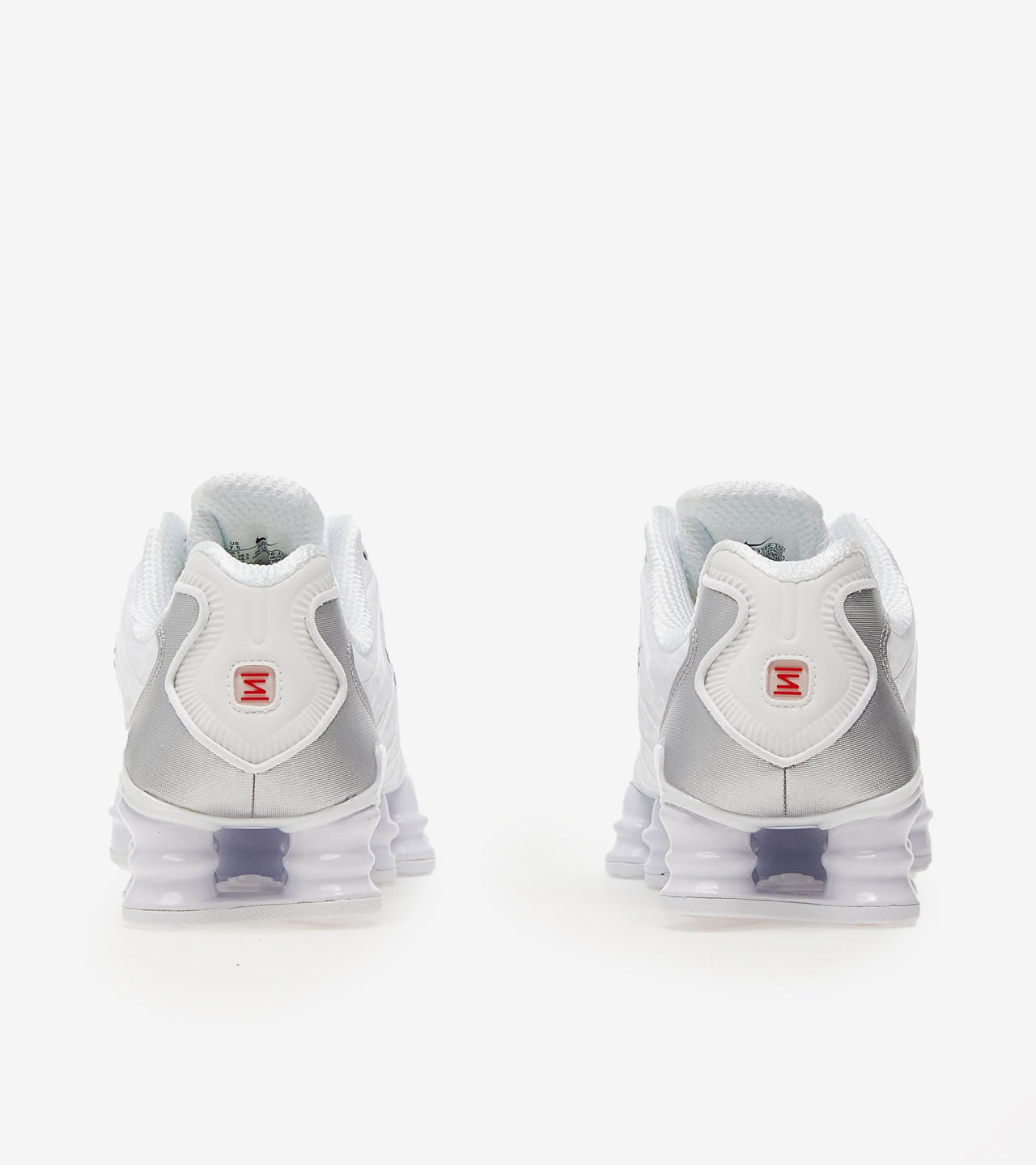 N°KE Shox TL White Metallic Silver Max Orange (Women's)