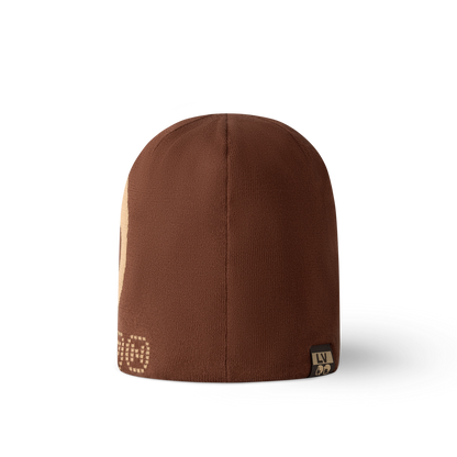 Bonnet L°V Fit Monogram Marron