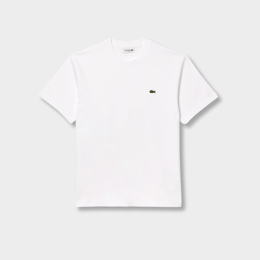 Ensemble short/t-shirt Lac*ste Blanc