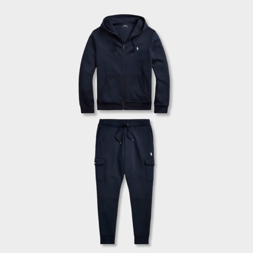 Ensemble survêtement Ralph L. Bleu marine