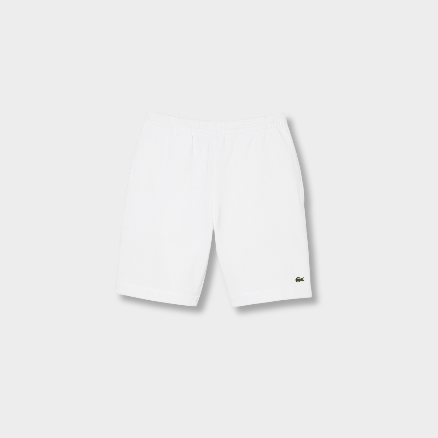 Ensemble short/t-shirt Lac*ste Blanc