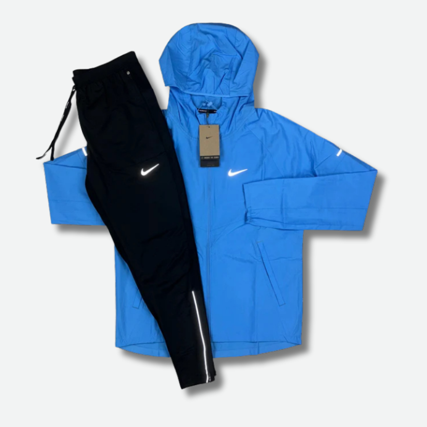 Ensemble survêtement running Bleu