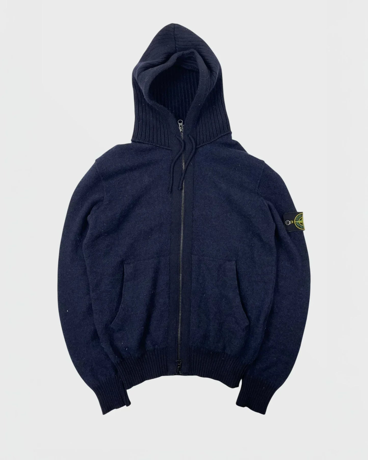 ST°NE ISLAND gilet à capuche - Marine