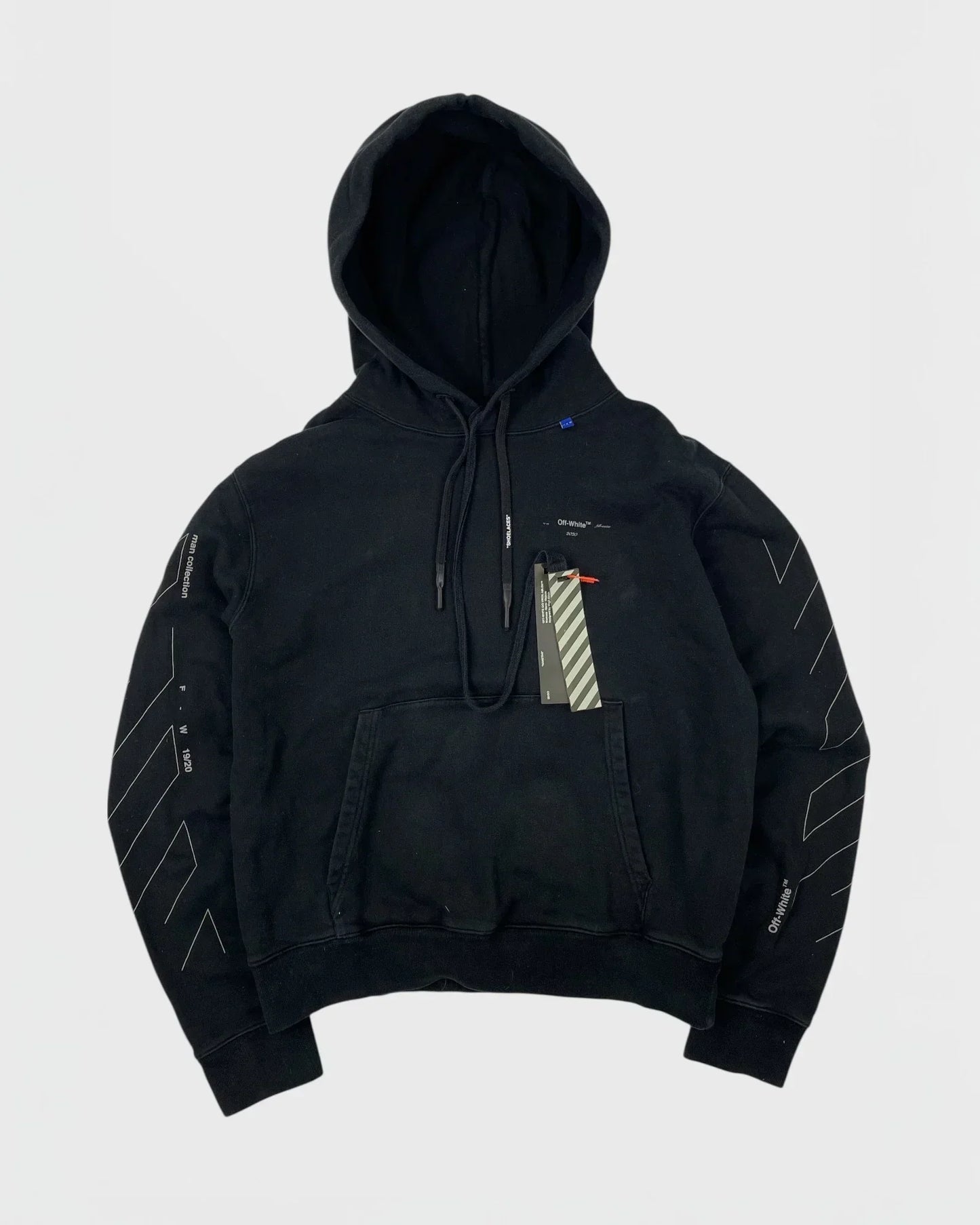 OFF-WH°TE pull à capuche - Noir (3)