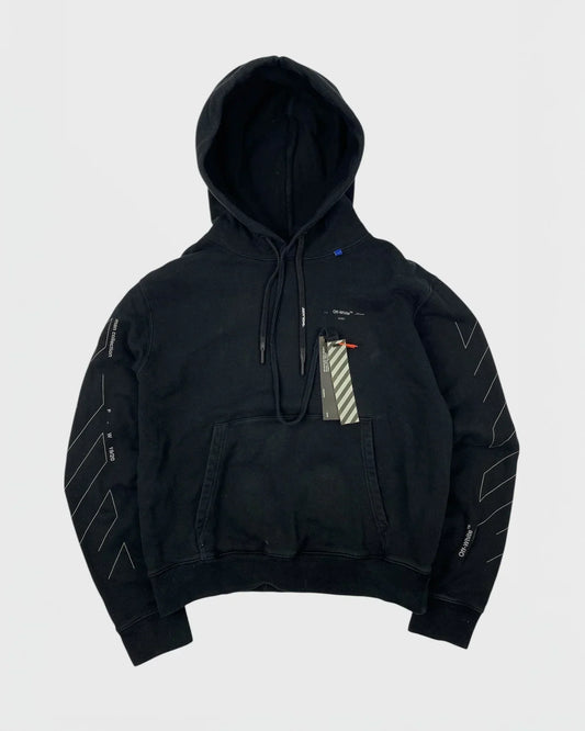 OFF-WH°TE pull à capuche - Noir (3)
