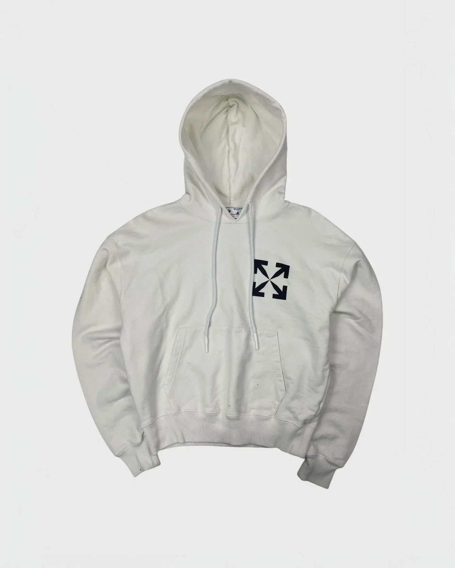 OFF-WH°TE pull à capuche - Blanc