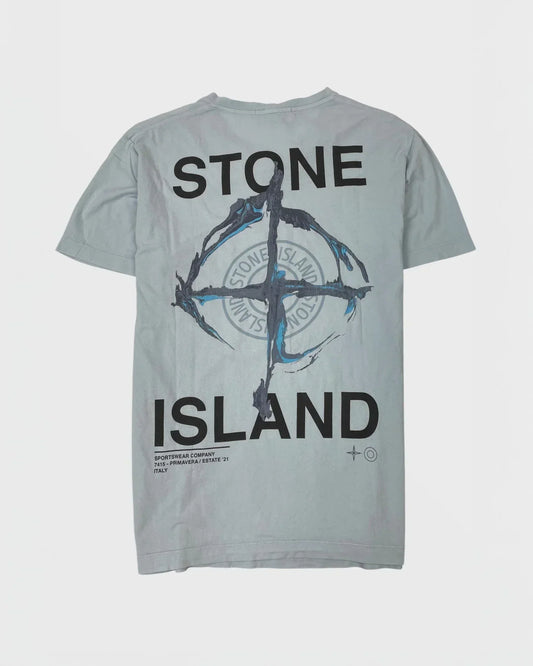ST°NE ISLAND t-shirt - Gris