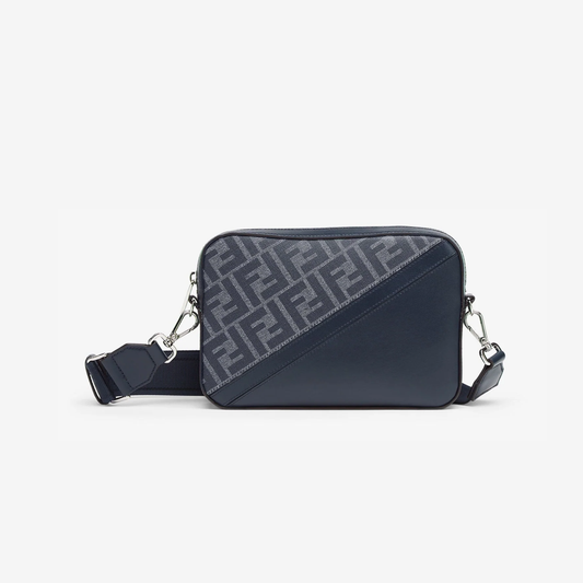 Sacoche F°ndi Diagonal Bleu