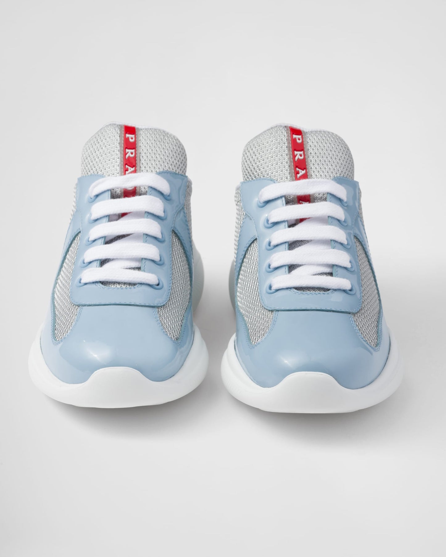 Baskets PRDA America’s Cup en tissu Bike bleu ciel