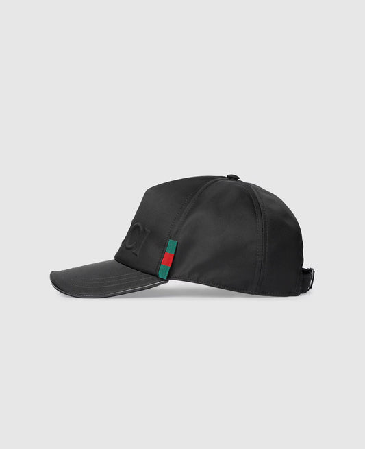 Casquette de baseball en nylon avec logo GUCC°