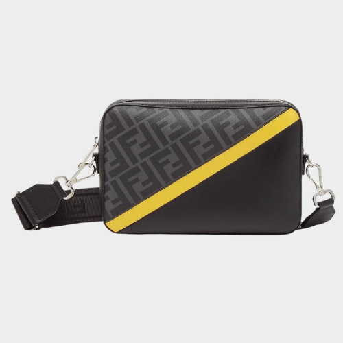 Sacoche F°ndi Noir/Jaune