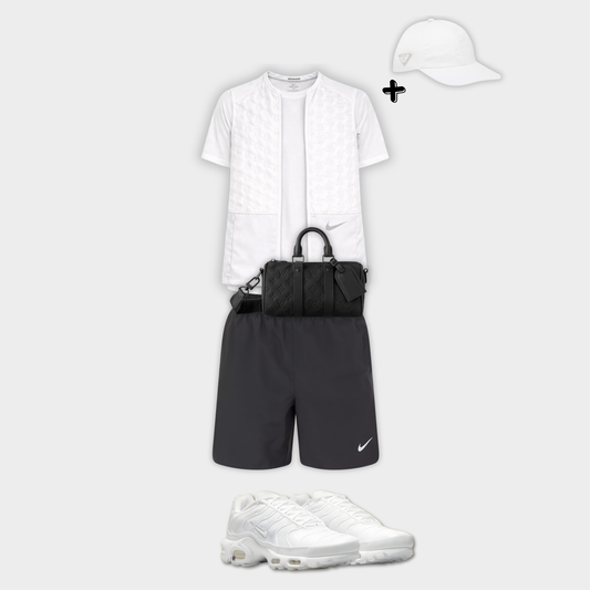Outfit Therma Fit Blanc + Casquette Offerte
