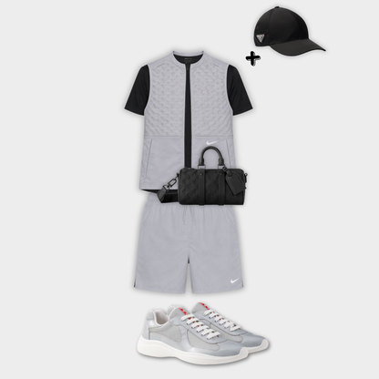Outfit Therma Fit Gris + Casquette Offerte
