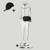 Outfit Tech Fleece Blanc + Casquette Offerte