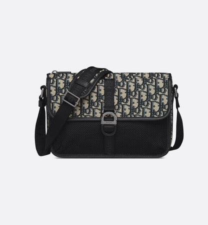 Sac bandoulière DI°R 8 Noir et Beige