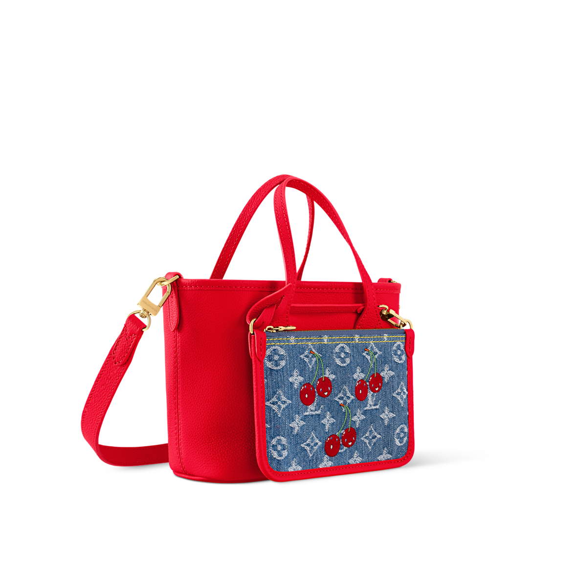 L°V x TM - Sac Neverfull Inside Out BB