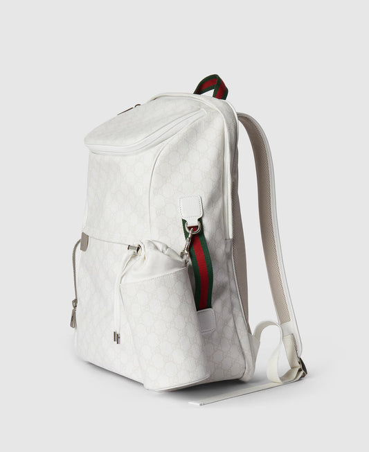 Sac à dos avec détail bande Web grand format
