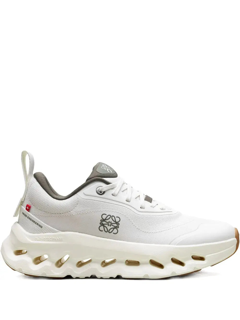 On Cloud × L°EWE — Cloudtilt White Kaki