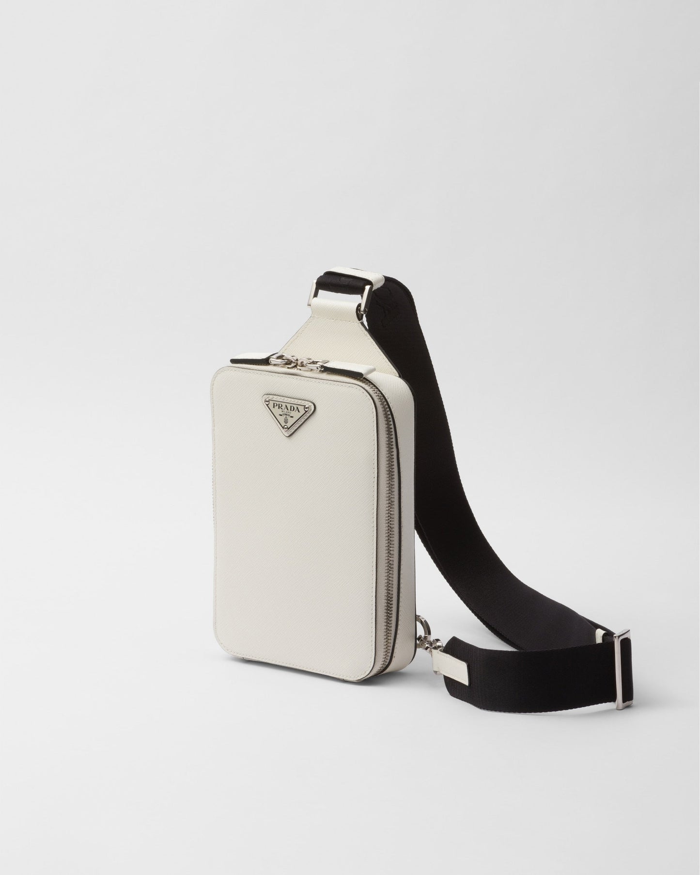 Sac PRDA Brique en cuir Saffiano - #1