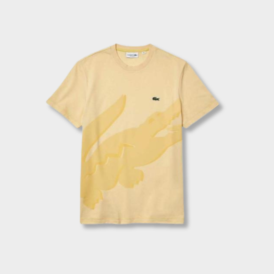 Ensemble short/t-shirt Lac*ste Jaune